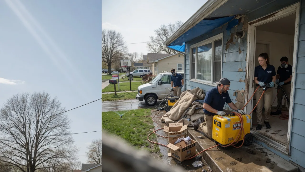 Basement Flood Cleanup in Howells, NE near me